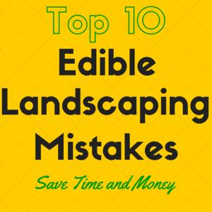 Top 10 Edible Landscaping Mistakes